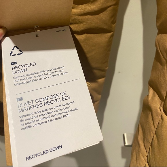 North Face Belleview Stretch Down Utility Brown Jacket - Picture 8 of 13